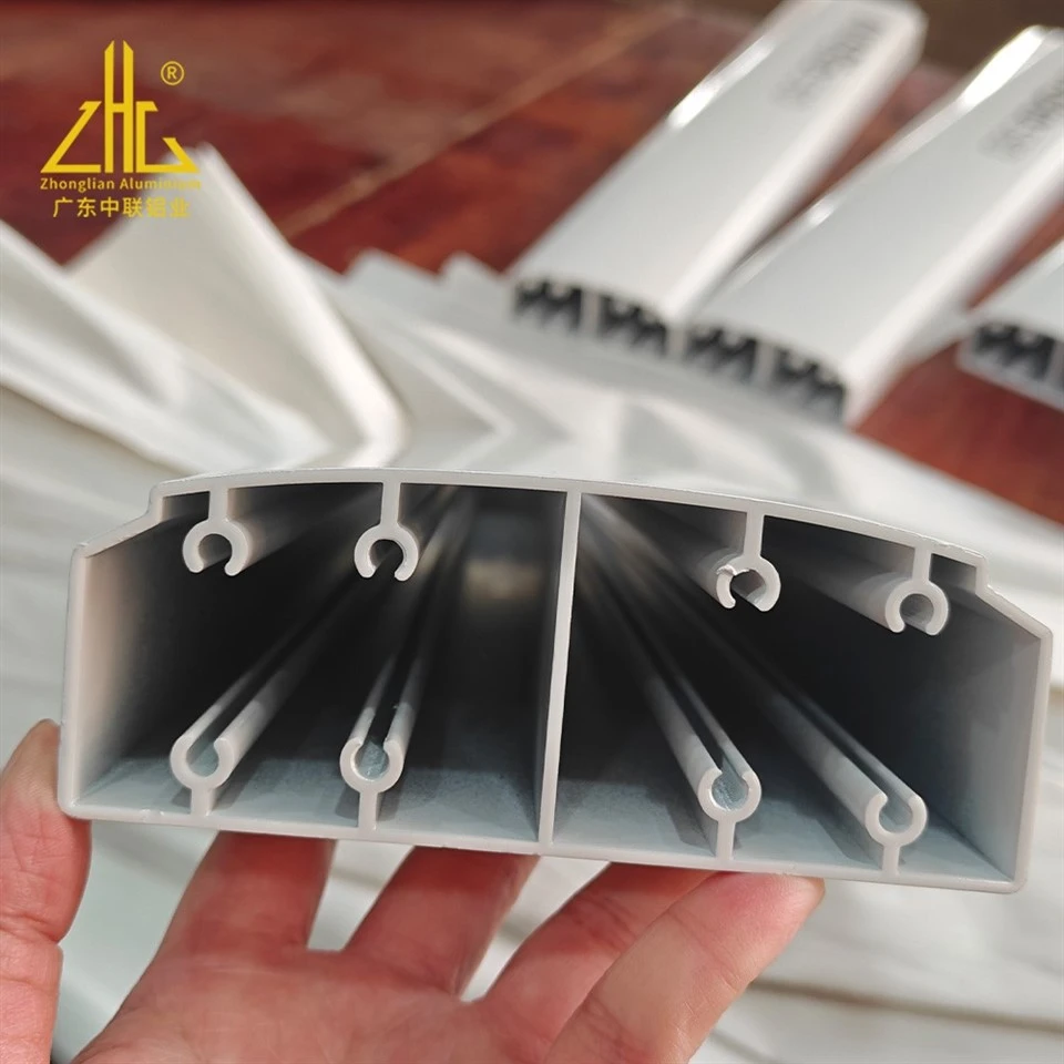 Powder Coating 6063 Extruded Aluminum Shell (2)
