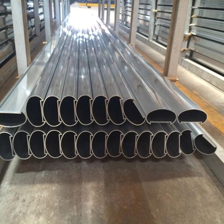 Wood Grain Customize Aluminium Extrusion Rail